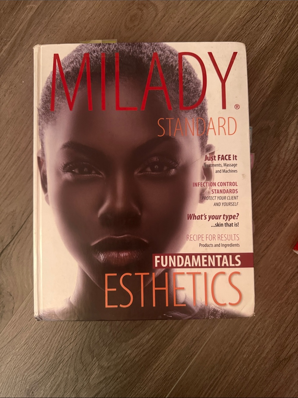 Fundamentals Esthetics Book - White/Cream Cover Milady Standard Esthetics